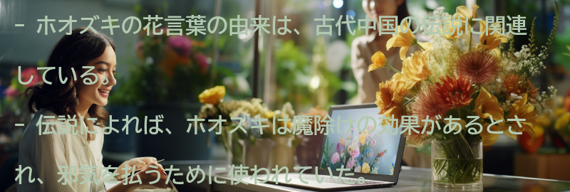 ホオズキの花言葉の由来の要点まとめ