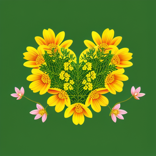 アカシアの花を使ったプラトニックな愛の表現方法