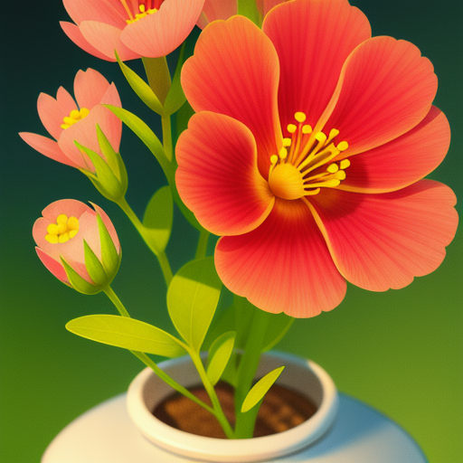 ポーチュラカの花を通じて心を癒す