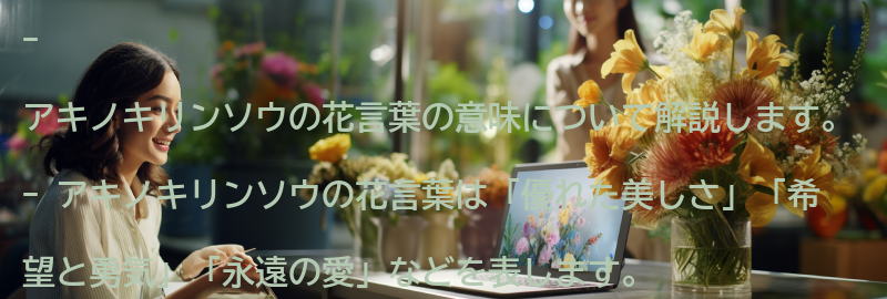 花言葉の意味とはの要点まとめ