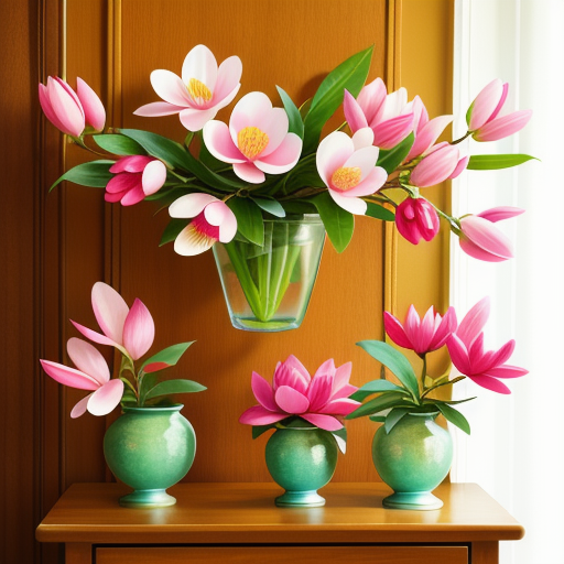 白木蓮の花を使ったアレンジメントやデコレーションのアイデア