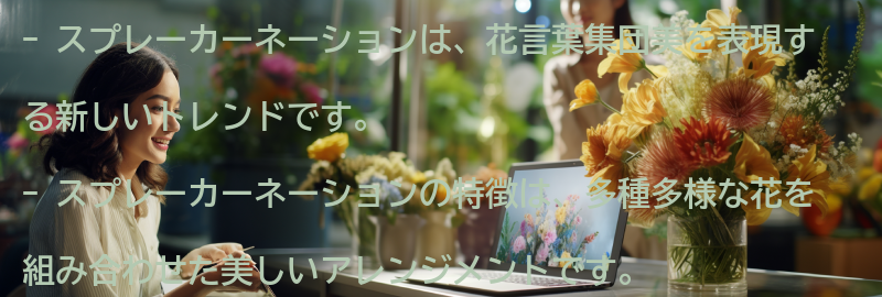 スプレーカーネーションの特徴と魅力の要点まとめ