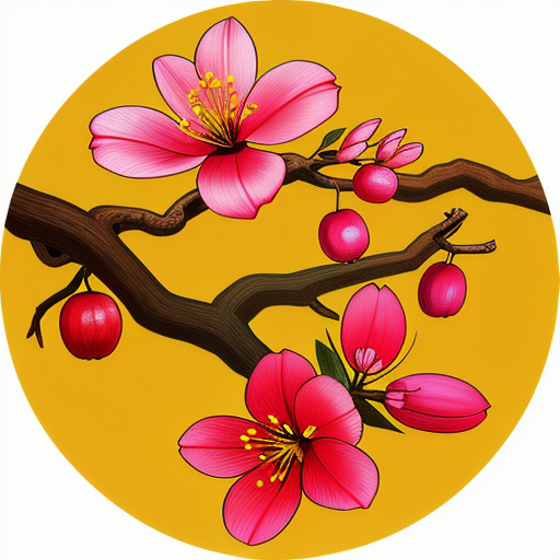 すももの花を持つ他の文化や伝統