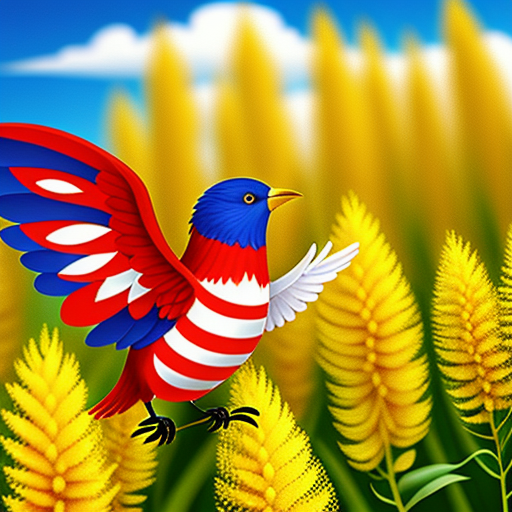 キンレンカを使った愛国心を表現する方法