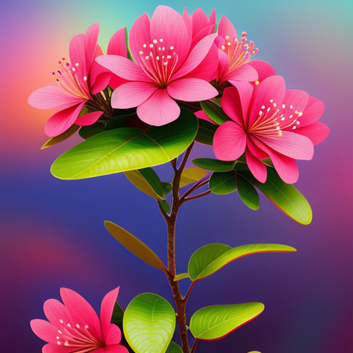 西洋シャクナゲの特徴と美しさ