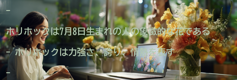 ホリホックの意味と象徴性の要点まとめ