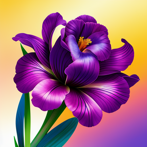 花菖蒲と他の花の組み合わせによる美しいコーディネート