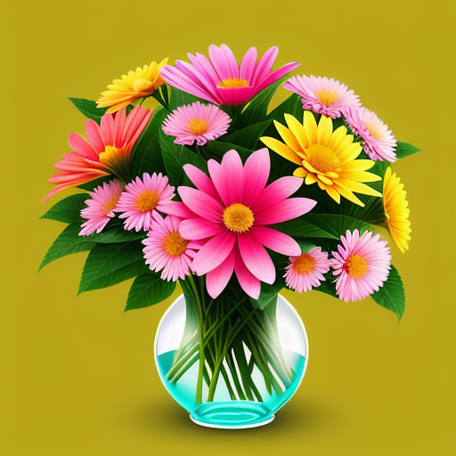 ハナビシソウの花を使ったアレンジメントのアイデア