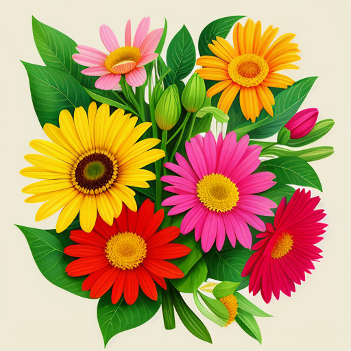 アベリアと他の花の組み合わせによるメッセージの表現