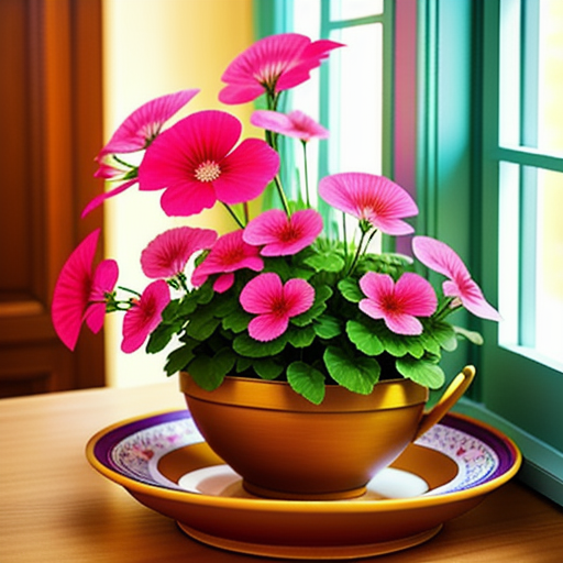 センテッドゼラニウムを使ったおしゃれなインテリアアイデア