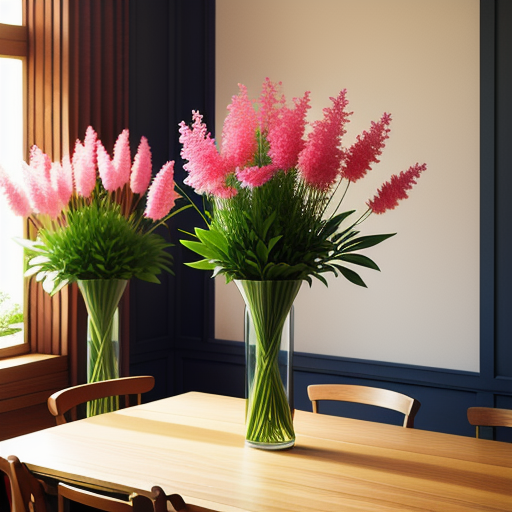 シラーの花を使ったインテリアのアイデア