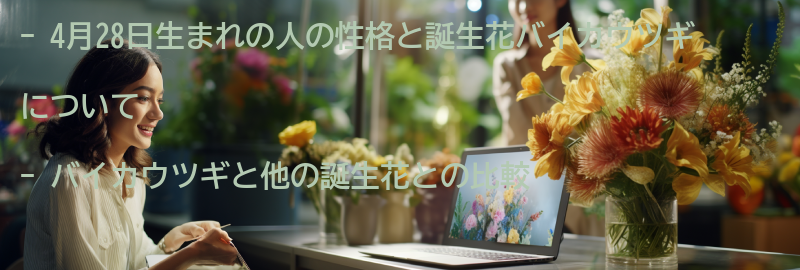 他の誕生花との比較の要点まとめ