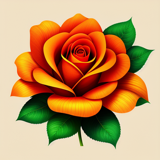 バラ(オレンジ)の花言葉の魅力と使い方