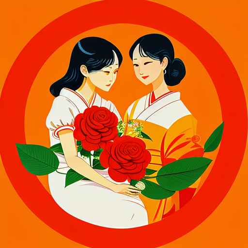 バラ(オレンジ)の花言葉を知って心に響くエピソード