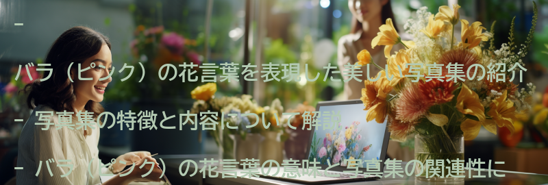 バラ（ピンク）の花言葉を表現した美しい写真集の紹介の要点まとめ