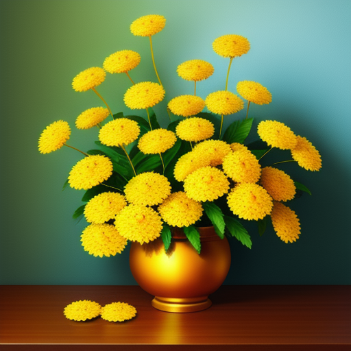 ミモザの花を使ったアレンジメントのアイデア