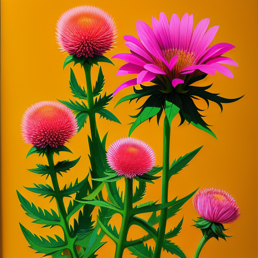 アザミの花の意味と特徴