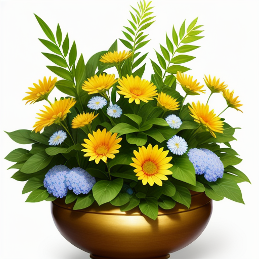 ハリエニシダを使ったアレンジメントのアイデア