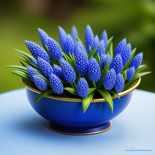 ムスカリの花を贈る時のポイント