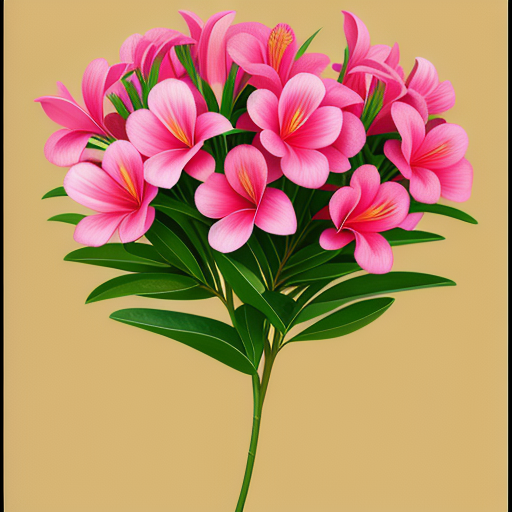 夾竹桃の花が象徴する性格の特徴
