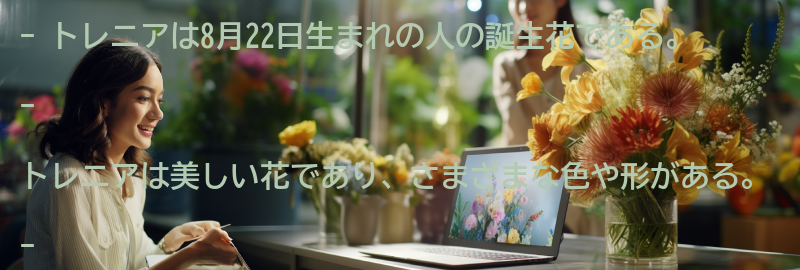 誕生花のトレニアとはどんな花？の要点まとめ