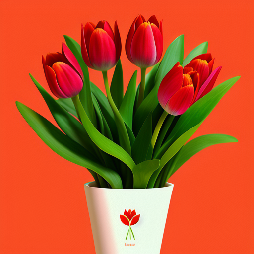 チューリップ(赤)の花言葉と3月4日生まれの人の関係性