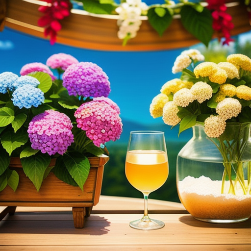 紫陽花をテーマにしたパーティーのアイデア