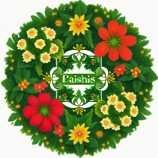 蔦の花を使ったアレンジメントのアイデア