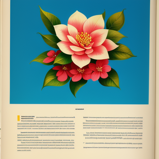 椿の花言葉を取り入れたアートやデザインの事例