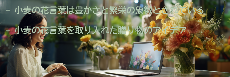 小麦の花言葉を取り入れた贈り物のアイデアの要点まとめ