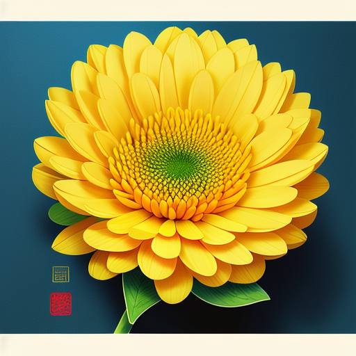 オオギクの花を通じて伝えたいメッセージ