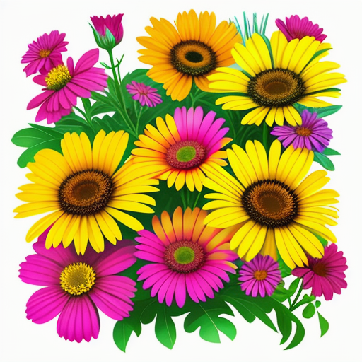 ディモルフォセカの花言葉を持つ他の花々との組み合わせ