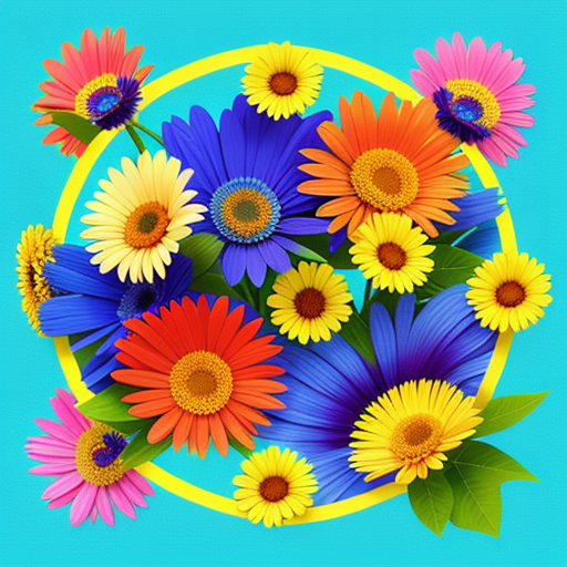 ユリオプスデージーを使った結婚記念日のお祝いのアイデア