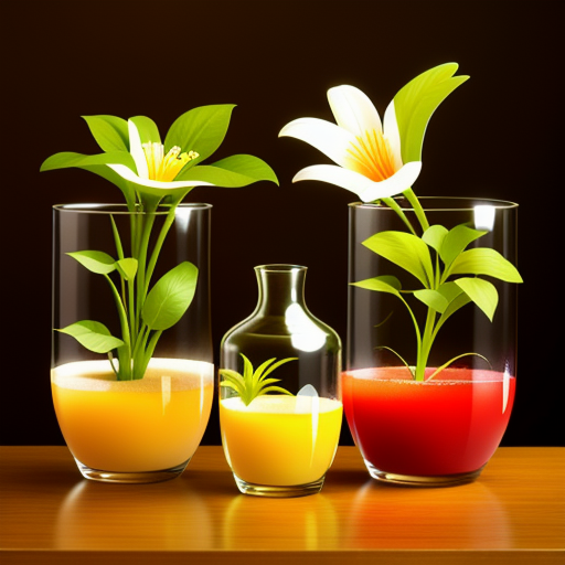 オジギソウを使ったアレンジメントのアイデア