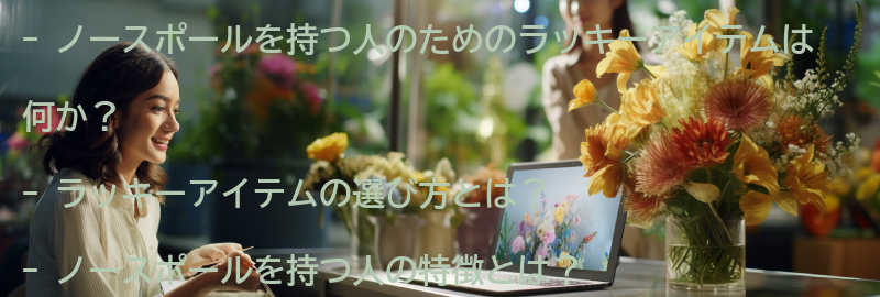 ノースポールを持つ人のためのラッキーアイテムとは？の要点まとめ