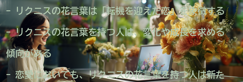 リクニスの花言葉を持つ人の特徴と恋愛傾向の要点まとめ