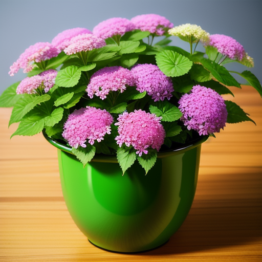 シソの花を使った家庭のアレンジメントアイデア