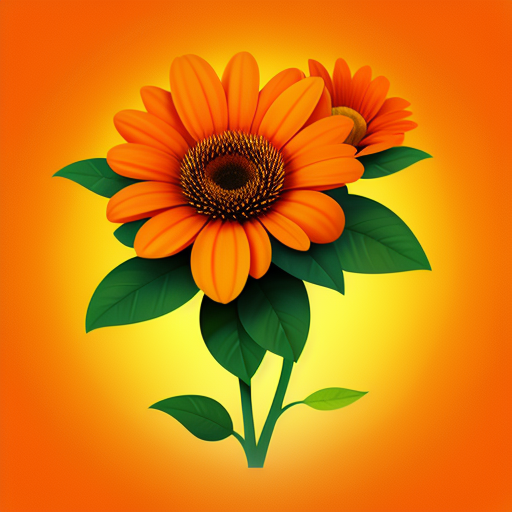 オレンジの花言葉を持つ有名な花々