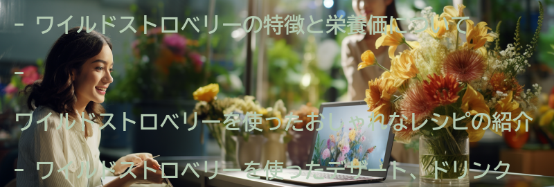 ワイルドストロベリーを使ったおしゃれなレシピ集の要点まとめ