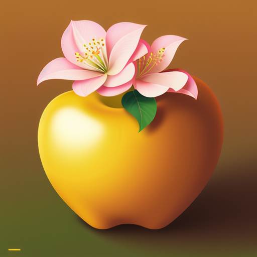 りんごの花言葉を使ったアートやデザインの例