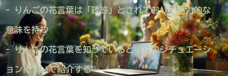 りんごの花言葉を知っていると役立つシチュエーションの要点まとめ