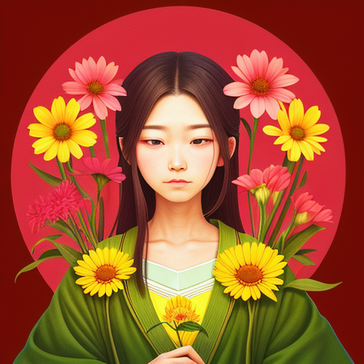 ニガヨモギの花を使った悲しみを癒す方法