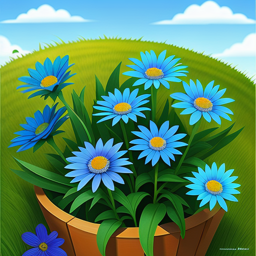 ブルーデージーの特徴と栽培方法