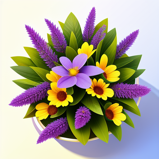 フレンチラベンダーを使ったアレンジメントのアイデア