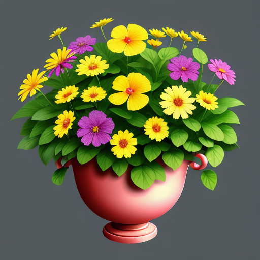 ネメシアの花と他の花の組み合わせによる花束のアイデア