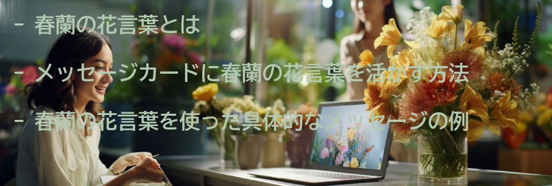 春蘭の花言葉を活かしたメッセージカードの書き方の要点まとめ