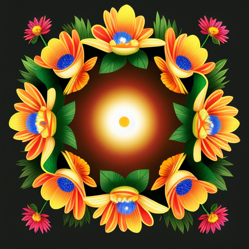 アイの花を使ったアレンジメントのアイデア