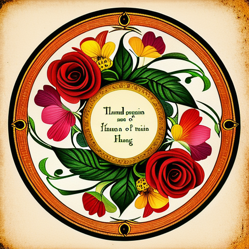 アイの花を使った有名な詩や歌