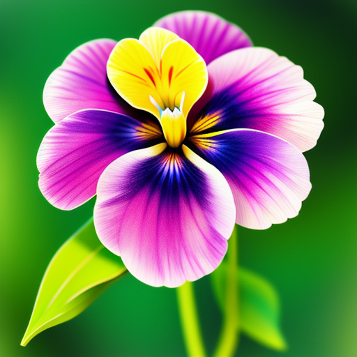 パンジーの花言葉「楽しい気分」の意味と由来