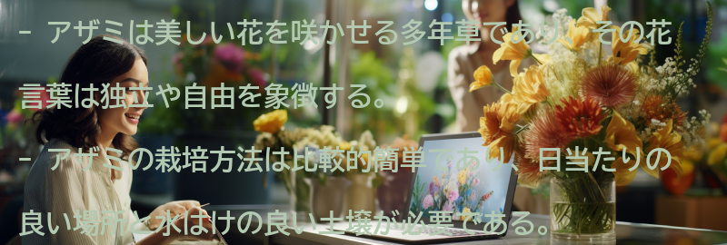 アザミの特徴と栽培方法の要点まとめ